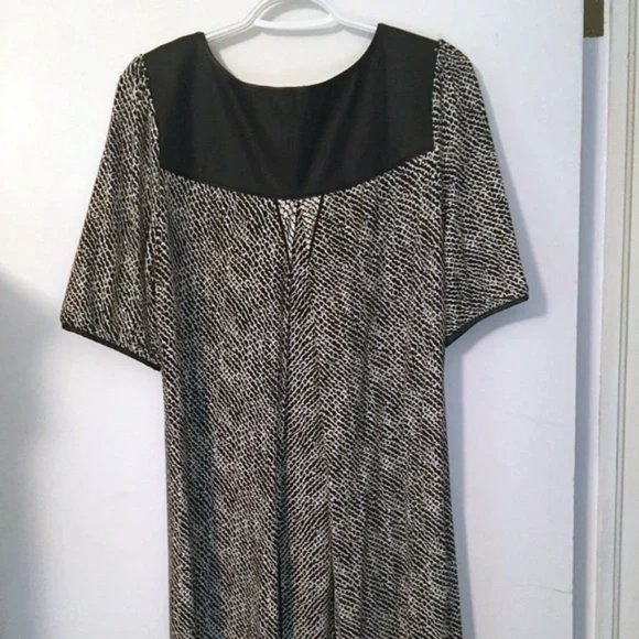 Tart Dress Snakeskin Print with Faux Leather - Picture 2 of 4